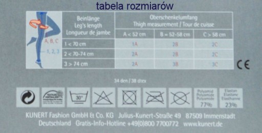 POŃCZOCHY FLY&CARE MEDYCZNE KUNERT CZARN 3 -60%