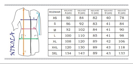 Фартук медицинский косметический на молнии, размер 3XL.