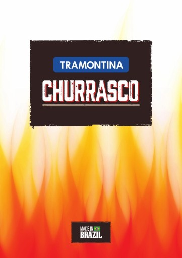 TRAMONTINA 3x БОЛЬШИЕ ножи для стейка - JUMBO POLYWOOD