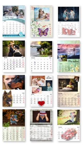 БОЛЬШОЙ ФОТОКАЛЕНДАРЬ А3 НА 13 КАРТ ВЕРТИКАЛЬНЫЙ ВАШИ ФОТОГРАФИИ