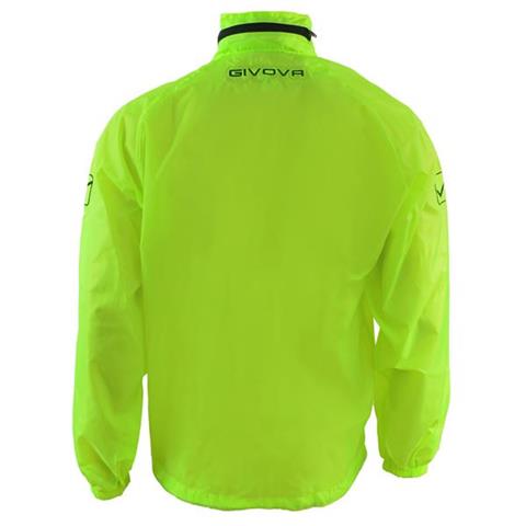 Куртка Givova Rain Basico Fluo желтая RJ001 0019 XS