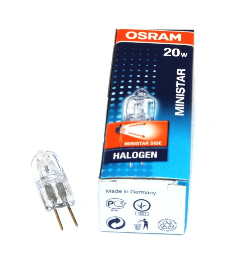 ГАЛОГЕННАЯ ЛАМПОЧКА OSRAM MINISTAR 50120 20Вт G4 12В