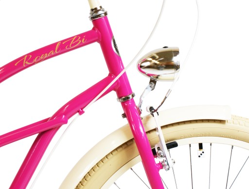 Женский велосипед Beach Cruiser 26 розовых Shimano 3 скорости RASPBERRY RoyalBi