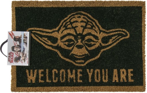 WYCIERACZKA STAR WARS YODA WELCOME YOU ARE Prezent