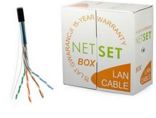 NETSET BOX FUTP 5e, экранированная витая пара для улицы, 305 м