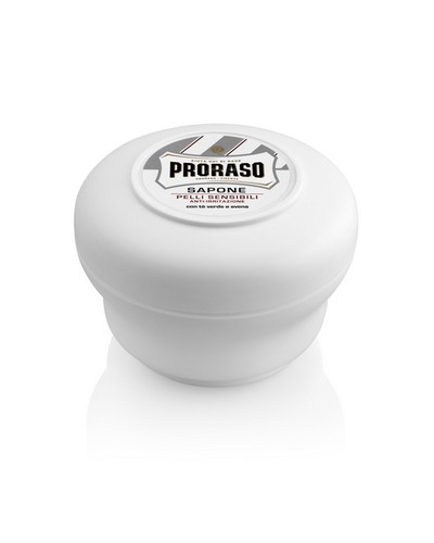 Proraso белое мыло для бритья 150мл тигель