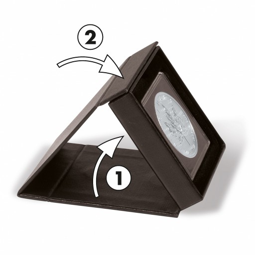 LEUCHTTURM ETUI AIRBOX NA 3 KAPSLE QUADRUM