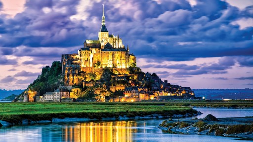 ФОТОобои MONT SAINT MICHEL 1A F2XL 312x219 F1616