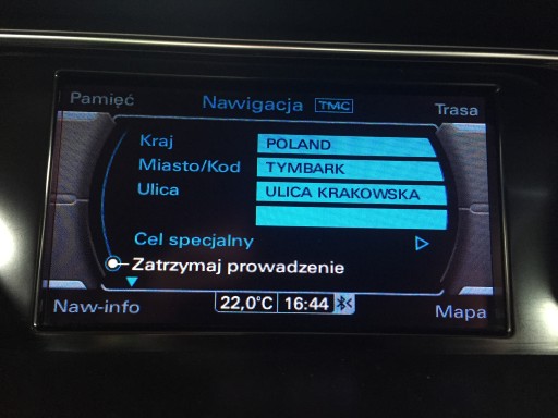 ПОЛЬСКОЕ МЕНЮ LECTOR AUDI A4 A5 A6 Q5 MMI 3G BASIC