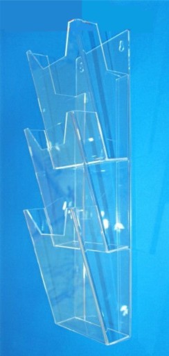 Подвесной карман для листовок 3 x A4 Plexi HIT v