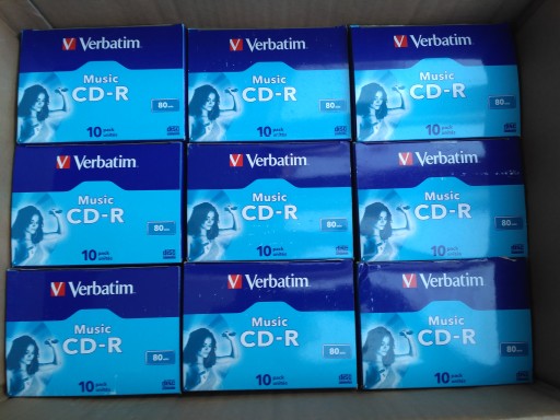 Verbatim CD-R Audio Music 1 шт. ЛОГОТИП