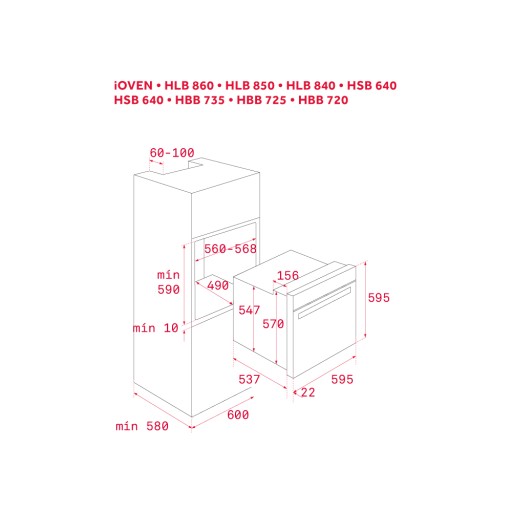 Piekarnik Teka HLB 860 Black lub White-12 funkcji