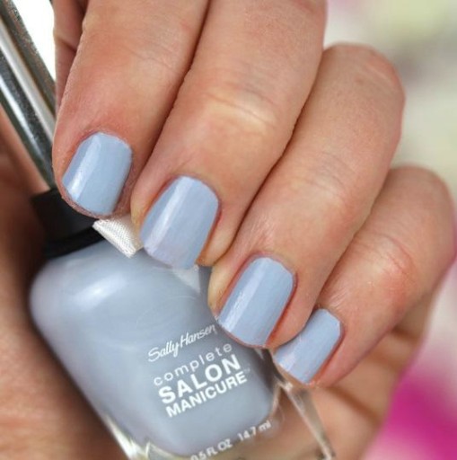 Sally Hansen Salon Complete Lakier In Full Blue-m