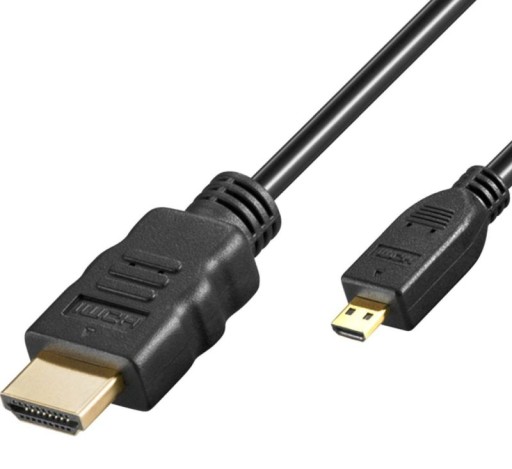 Кабель MicroHDMI Адаптер Micro HDMI — HDMI 1 м FV