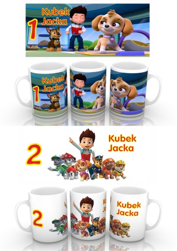 КРУЖКА PAW PATROL + ИМЕННОЙ ПОДАРОК