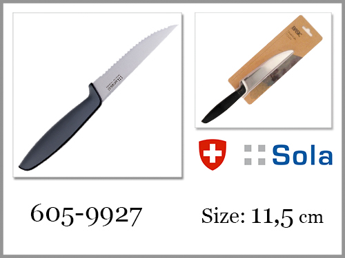 Швейцарский нож для стейков и томатов 11,5 см LUNASOL