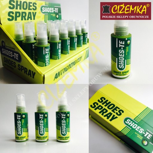3x SHOES-TE BIOBÓJCZY ŚRODEK DO DEZYNFEKCJI OBUWIA