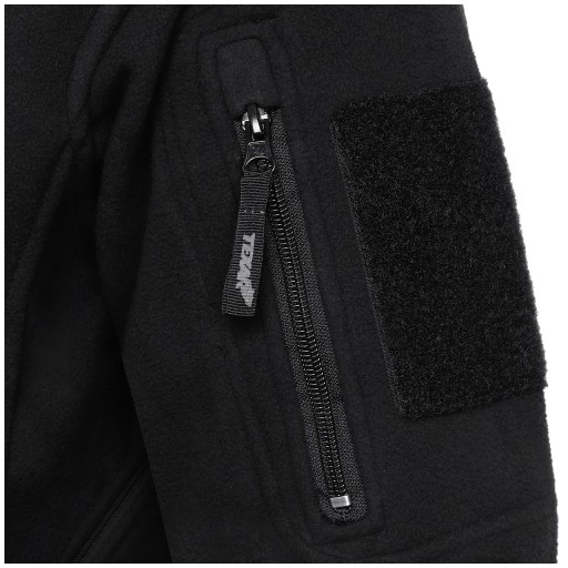 TEXAR HUSKY ТАКТИЧЕСКАЯ ФЛИСОВАЯ ТОЛСТАЯ 360г ЧЕРНАЯ ФЛИСОВАЯ КУРТКА 4XL