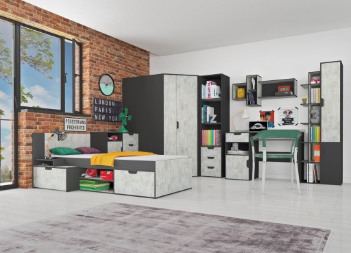 Zestaw mebli NANO B MINI Z BIURKIEM