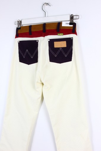 WRANGLER x PETER MAX JEANSY PROSTE SZTRUKS W29 L30