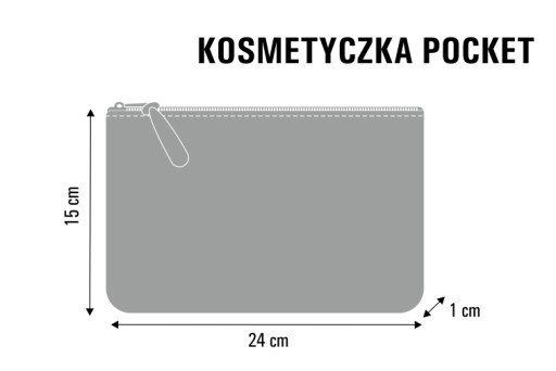 Черная фетровая косметичка BERTONI - с принтом кота Дюны