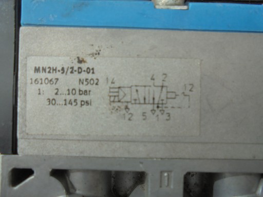 СОЛЕНОИДНЫЙ КЛАПАН FESTO MN2H-5/2-D-O1