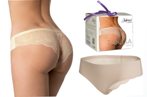 Julimex Panti Panties Tango Seavere Beige L 40