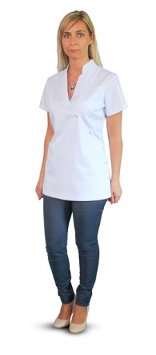 FARTUCH/BLUZA OCHRONNA kosmetyczna PRODUCENT r.3XL
