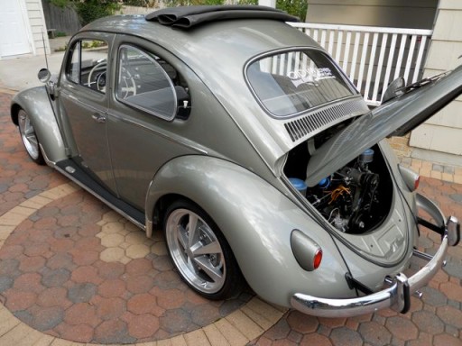 Задняя рулонная шторка в стиле ретро VW Beetle 1965-71 гг.