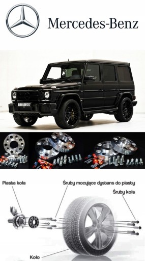 ПРОСТАВКИ 5x130 MERCEDES G-CLASS W460 GELENDA 30мм