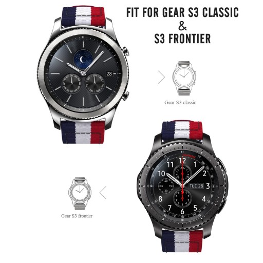 НЕЙЛОНОВЫЙ РЕМЕНЬ SAMSUNG GEAR S3 FRONTIER CLASSIC