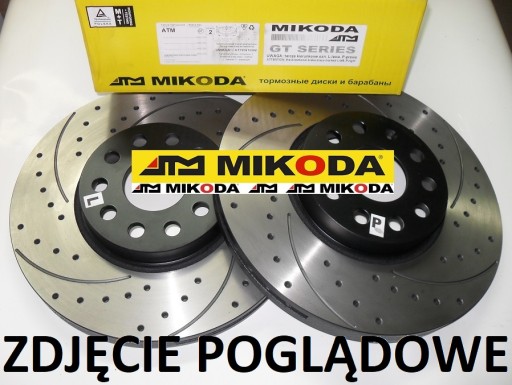 MIKODA 0423 GT ДИСКОВ BMW 3 E36 E46 перед 286мм..