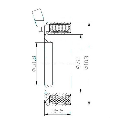 2204003 КАТУШКА КОМПРЕССОРА КОНДИЦИОНЕРА DELPHI V5 NISSAN OPEL RENAULT