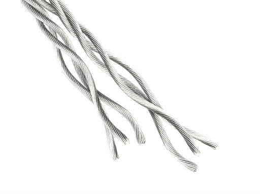 Lina linka stalowa NIERDZEWNA INOX Kwasoodporna splot 7x19 2mm 30m