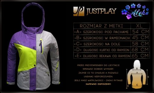JUST PLAY — куртка для лыж/сноуборда — НОВИНКА — XL
