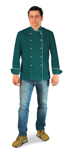 KITEL/BLUZA kucharska ELANOBAWEŁNA FARTUCHY r. 4XL