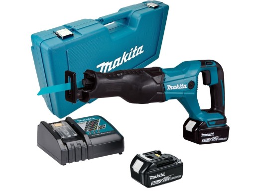 MAKITA AKU RECIMER SAW 18V 2x5.0AH LI-ION