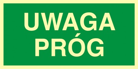 Наклейка-знак порога внимания 15х30 фольга