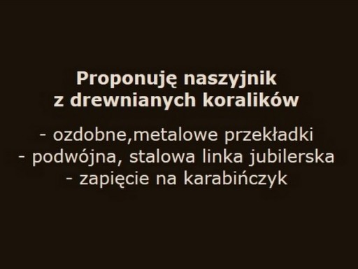 МУЖСКОЕ ОЖЕРЕЛЬЕ С БУСАМИ ***17 [N217]