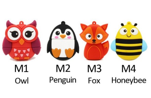 USB-накопитель 32 ГБ RED BEAR FOX ANIMALS FOX