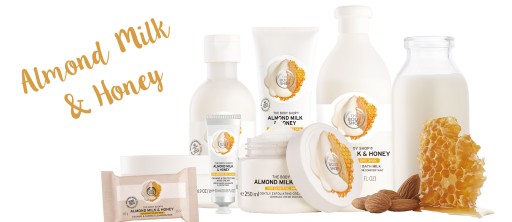 THE BODY SHOP Peeling Mleko Migdałowe ALMOND MILK & HONEY BODY SRUB