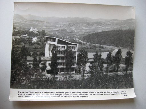 PIWNICZNA ZDRÓJ Panorama - Duże Foto Lata 70-te