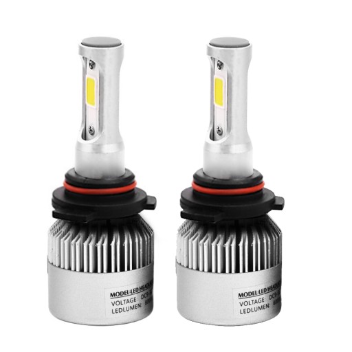 ЛАМПОЧКИ 2шт HIR2 9012 LED COB 8000 16000лм CANBUS