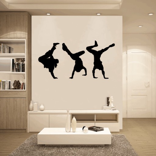 Наклейка Breakdance DANCE для детей, для мальчика, 100 см