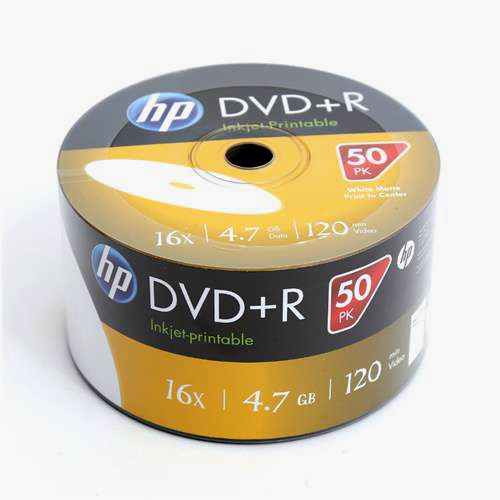 HP DVD+R 4,7 ГБ для печати 100 шт. для печати ХИТ!!!