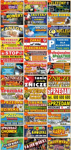 BANER REKLAMOWY 2x1 gotowe wzory SKLEP ZOOLOGICZNY