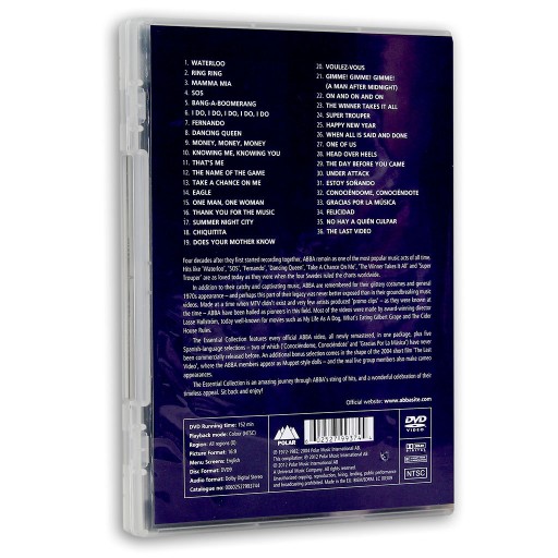 ABBA THE ESSENTIAL COLLECTION BEST OF - 1 DVD -