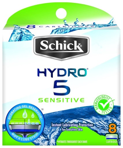 Schick (Wilkinson) Hydro 5 Sensitive 8 шт. США