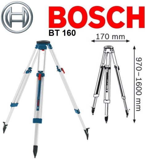 ПРОФЕССИОНАЛЬНЫЙ СТРОИТЕЛЬНЫЙ ШТАТИВ BOSCH BT 160