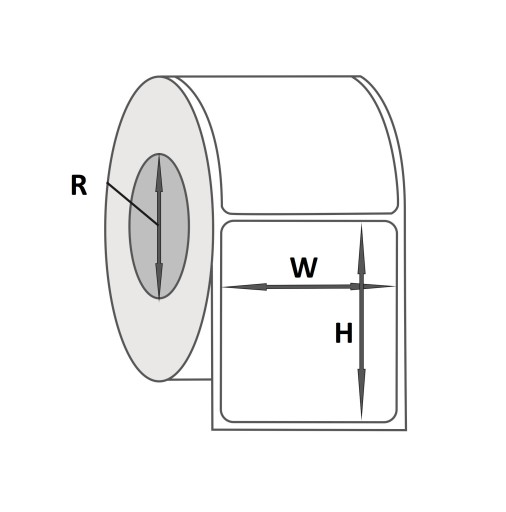 Этикетки THERMAL 40х68 наклейки наклейки BIXOLON